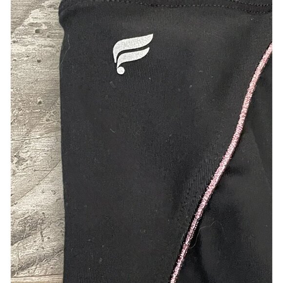 Women’s Fabletics Black with Pink‎ Accent Compression Leggings See Measurements - Picture 7 of 9